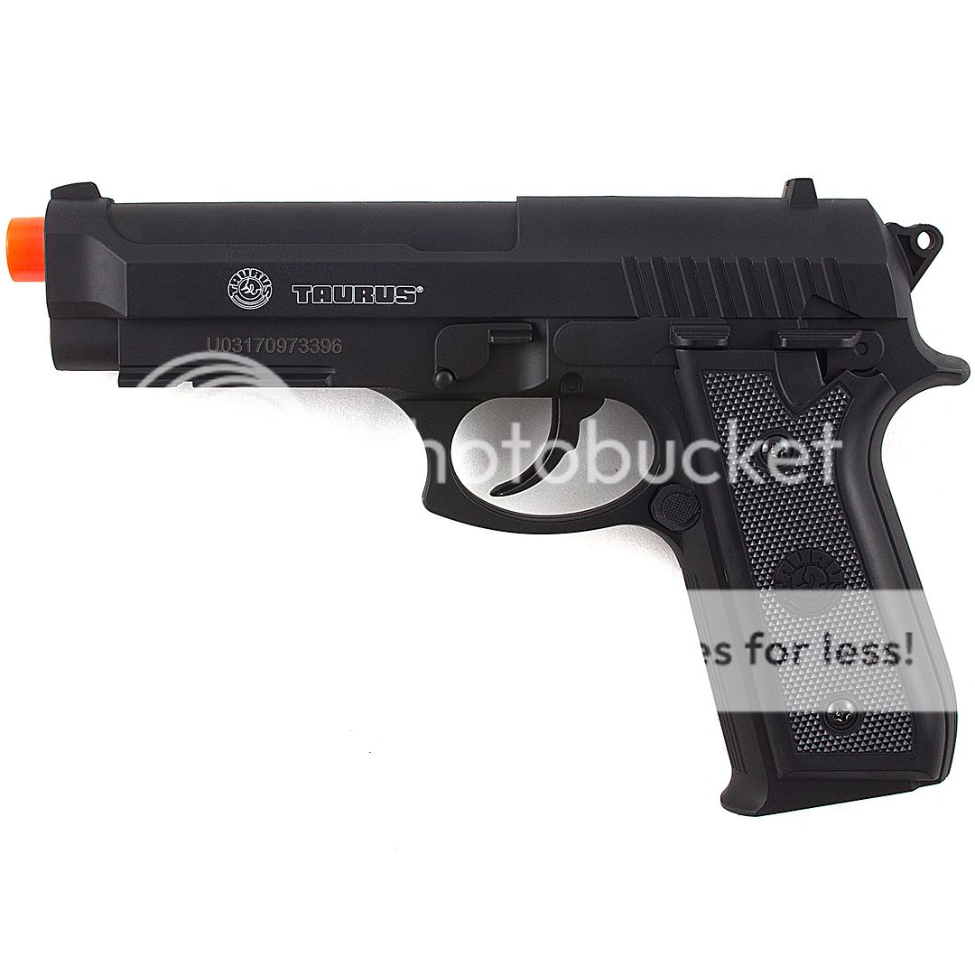 500 FPS TAURUS PT92 AIRSOFT LICENSED CO2 GAS HAND GUN PISTOL w/ 6mm BB